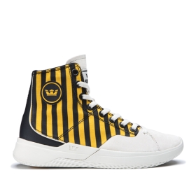 Supra STATIK Høye Sneakers Dame Stripete | NO-44880